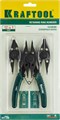 KRAFTOOL Universal 6-in-1, внешний/внутренний, съемник стопорных колец (22811) 00018390
