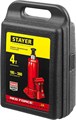 STAYER RED FORCE, в кейсе, 4 т, 195 - 380 мм, бутылочный гидравлический домкрат, Professional (43160-4-K) 00018497