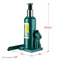 KRAFTOOL KRAFT-LIFT, 10 т, 230 - 460 мм, бутылочный гидравлический домкрат (43462-10) 00018503