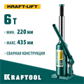 KRAFTOOL KRAFT-LIFT, 6 т, 216 - 413 мм, бутылочный гидравлический домкрат (43462-6) 00018509