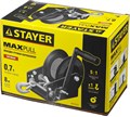 STAYER MAXPull, 0.7 т, 8 м, ручная барабанная тросовая лебедка (43112-0.7) 00018559