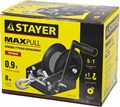 STAYER MAXPull, 0.9 т, 8 м, ручная барабанная тросовая лебедка (43112-0.9) 00018560