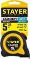 STAYER Leader, 5 м х 19 мм, рулетка с автостопом, Professional (3402-05-19) 00018773