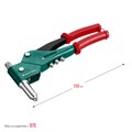 KRAFTOOL Combo3-M6, 360°, 3 вида заклёпок, комбинированный поворотный заклепочник в кейсе (31178) 00019482