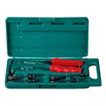 KRAFTOOL Combo2-M6, 2 вида заклёпок, комбинированный литой заклепочник в кейсе (31180) 00019483