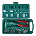 KRAFTOOL X-5F, 2.4 - 4.8 мм, 260 мм, удержание заклепки, литой заклепочник в кейсе (31173-H6) 00019508