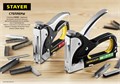 STAYER Max-140, тип 140 (G/11/57) 20GA (6 - 14 мм)/28/300/500, стальной степлер (31508) 00019530