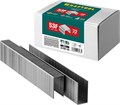 KRAFTOOL скобы тип 53F (D/056), 22 мм, калибр 23GA. 5000 шт (31787-22) 00019692