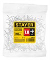 STAYER 1 мм, 200 шт, крестики для плитки (3380-1) 00019829