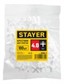 STAYER 4 мм, 100 шт, крестики для плитки (3380-4) 00019834
