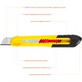 STAYER QUICK-18, 18 мм, нож из АБС пластика (0910) 00020147