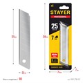 STAYER 25 мм, 5 шт, сегментированные лезвия, Professional (09179-S5) 00020160