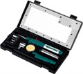 KRAFTOOL SolderGas, 120 K, 30 - 120 Вт, 1300°С, горелка, фен, пьезоподжиг, набор 10 в 1, газовый паяльник (55503-H10) 00020310