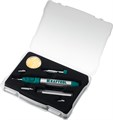 KRAFTOOL SolderGas, 70 B, 30 - 70 Вт, 1300°С, горелка, фен, набор 8 в 1, газовый паяльник (55504-H8) 00020312