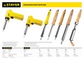 STAYER MAXTerm, 100 Вт, клин, электропаяльник с деревянной рукояткой (55310-100) 00020420