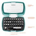KRAFTOOL Grand-32, с магнитным адаптером 32 шт, набор бит (26083-H32) 00020542