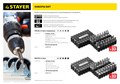STAYER 33 шт, набор специальных бит с магнитным адаптером (26084-H33) 00020543
