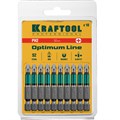 KRAFTOOL Optimum, PH2, 50 мм, 10 шт, биты (26122-2-50-10) 00020581