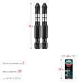 KRAFTOOL Impact PH2, 50 мм, 2 шт, ударные биты (26191-2-50-S2) 00020629