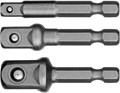 STAYER Maxfix, 50 мм, 3 шт, адаптеры для торцовых головок (26656-H3) 00020707