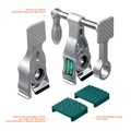 KRAFTOOL PC-34-11, 3/4″, глубина зажима 110 мм, зажим и распор, трубная струбцина (32301-2) 00020984