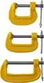STAYER SG-3, 25-50-75 мм, 3 шт, набор чугунных струбцин G (3212-H3) 00021023