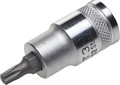 Торцовая бита-головка KRAFTOOL ″INDUSTRIE QUALITAT″, материал S2, TORX, сатинированная, 1/2″, Т30 00021135
