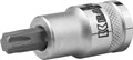 Торцовая бита-головка KRAFTOOL ″INDUSTRIE QUALITAT″, материал S2, TORX, сатинированная, 1/2″, Т50 00021141