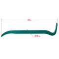 KRAFTOOL GRAND, 450 мм, 29 х 16 мм, двутавровый лом-гвоздодер (21900-45) 00021600