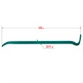 KRAFTOOL GRAND, 900 мм, 30 х 17 мм, двутавровый лом-гвоздодер (21900-90) 00021602