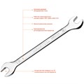 KRAFTOOL 12 х 13 мм, рожковый гаечный ключ (27033-12-13) 00022126