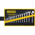 STAYER HERCULES, 16 шт, 6 - 30 мм, набор комбинированных и разводных гаечных ключей, Professional (27092-H16) 00022165