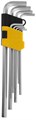 STAYER HERCULES HEX, 9 шт, набор длинных шестигранных ключей (2741-H9) 00022230