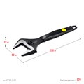 STAYER COBRA, 250/50 мм, разводной ключ, Professional (27264-25) 00022421