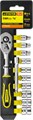 STAYER RSS 12S, 12 предм., (1/4″), набор торцовых головок и бит-головок (27754-H12) 00022823