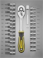 STAYER RSS 28S, 28 предм., (1/4″), набор торцовых головок и бит-головок (27754-H28) 00022824