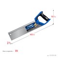 ЗУБР Молния 13, 35 х 11 см, 13TPI, ножовка с обушком, Профессионал (15155-35) 00023286