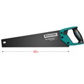 KRAFTOOL Alligator Black 11, 450 мм, ножовка для точного реза (15205-45) 00023296