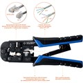 ЗУБР RJ7, (RJ45, RJ11, RJ12), 203 мм, универсальный кримпер, Профессионал(22650) 00024488