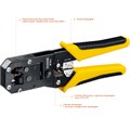 STAYER S-RJ, (RJ45, RJ11, RJ12), универсальный кримпер, Professional (22652) 00024489