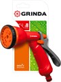 GRINDA P-8, 8 режимов, курок сзади, пластиковый, поливочный пистолет (8-427370) 00024609