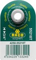 RACO ORIGINAL, 3/4″, с внешней резьбой, из ABS пластика, штуцерный адаптер (4250-55218T) 00024948