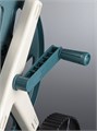 RACO для шлангов 60 м х 1/2″, усиленные колеса, стальные опоры и рукоятка, пластиковый корпус, доп. полочка, катушка для шлангов (4260-55/584) 00025089