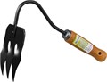GRINDA ProLine 120х86х265 мм, 3-х зубые, деревянная ручка, грабли-рыхлитель (421514) 00025449