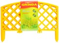 GRINDA Плетень, 24 х 320 см, желтый, 7 секций, декоративный забор (422207-Y) 00026075