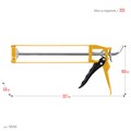 STAYER Master 310 мл, скелетный пистолет для герметика (0666) 00026174