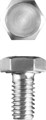ЗУБР ГОСТ 7798-70, кл. пр. 5.8, M20 х 40 мм, цинк, 5 кг, болт (303080-20-040) 00027139