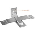 ЗУБР СОС-2.0, 40 x 150 (90) x 2 мм, пластина, скользящая опора для стропил (310166-090) 00028124