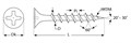 ЗУБР СГД, 64 х 3.9 мм, фосфатированное покрытие, 2000 шт (5,74 кг.), саморез гипсокартон-дерево, Профессионал (4-300030-38-065) 00028592