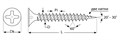 ЗУБР СГМ, 50 х 3.5 мм, фосфатированное покрытие, 200 шт, саморез гипсокартон-металл, Профессионал (4-300011-35-050) 00028718